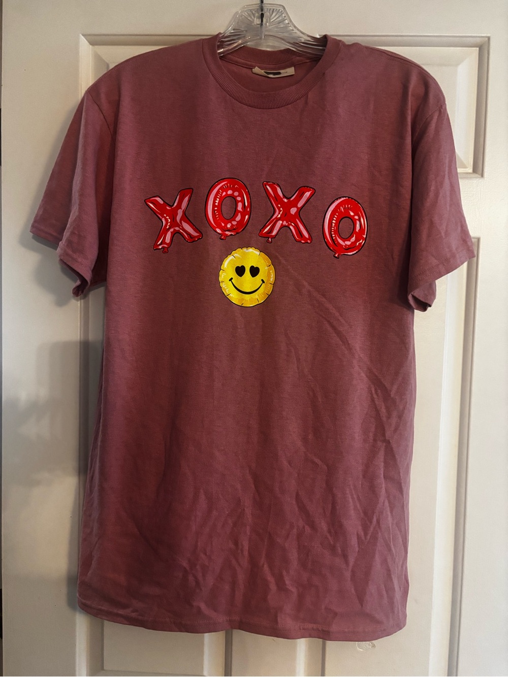 Simply Southern Dusty Rose XOXO Balloon Graphic Tee